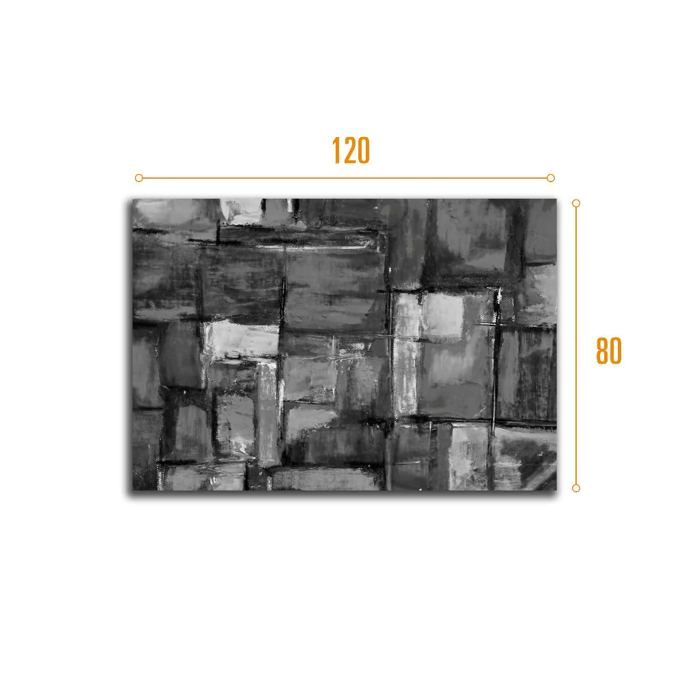 Cuadro Decorativo Elefante Bebe XL 120X80 cm - Impresion en Tela - Imagen 3