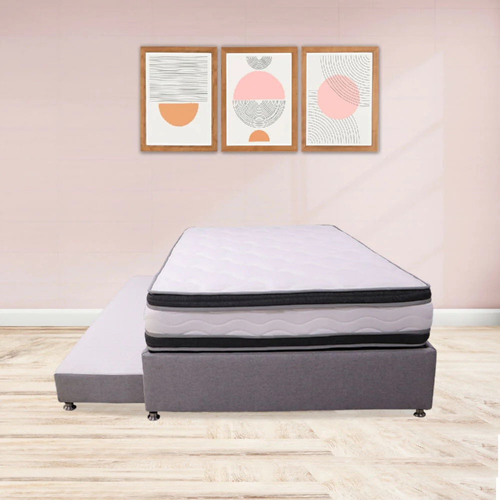 Combo Cama Tarima Nido + Colchón Blaser doble pillow 120 Semidoble - Imagen 6