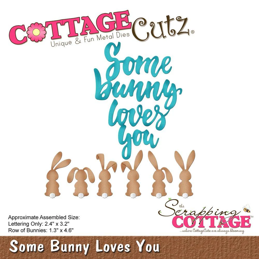 Some Bunny Loves You Die / Suaje de Conejos y Frase