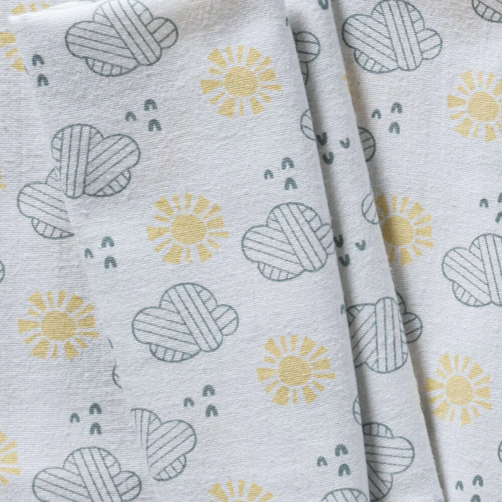 Juego de 3 Sábanas para Cuna Animalitos, 90% Algodón y 10% Poliéster, 80x90 cm - Imagen 2