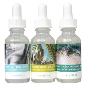 Wick Candle Scent Tropical Vibes / Set de 3 Esencias para Velas