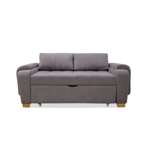 Sofa Cama Multifuncional Stauffer Gris Mas Cojines