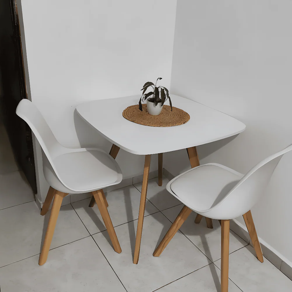 Comedor Nórdico Cuadrado 80 - Imagen 8