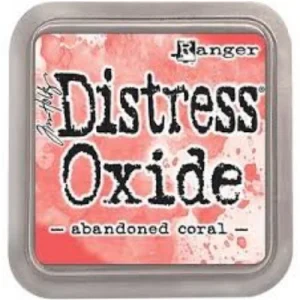 Tim Holtz Distress Oxide Abandoned Coral / Cojin de Tinta Efecto Oxidado Coral