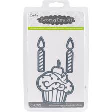 Cupcake and Candles Cut Die / Suaje Cupcake y Velas - Imagen 3