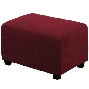 Puff Auxiliar 80x40 Vino Tinto tela