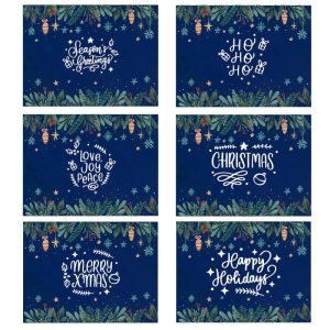 Individuales Frases navidad