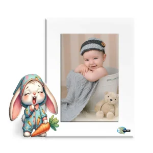 Portarretrato Kids-AN19 (20,5cm x 19,5cm) Color Blanco