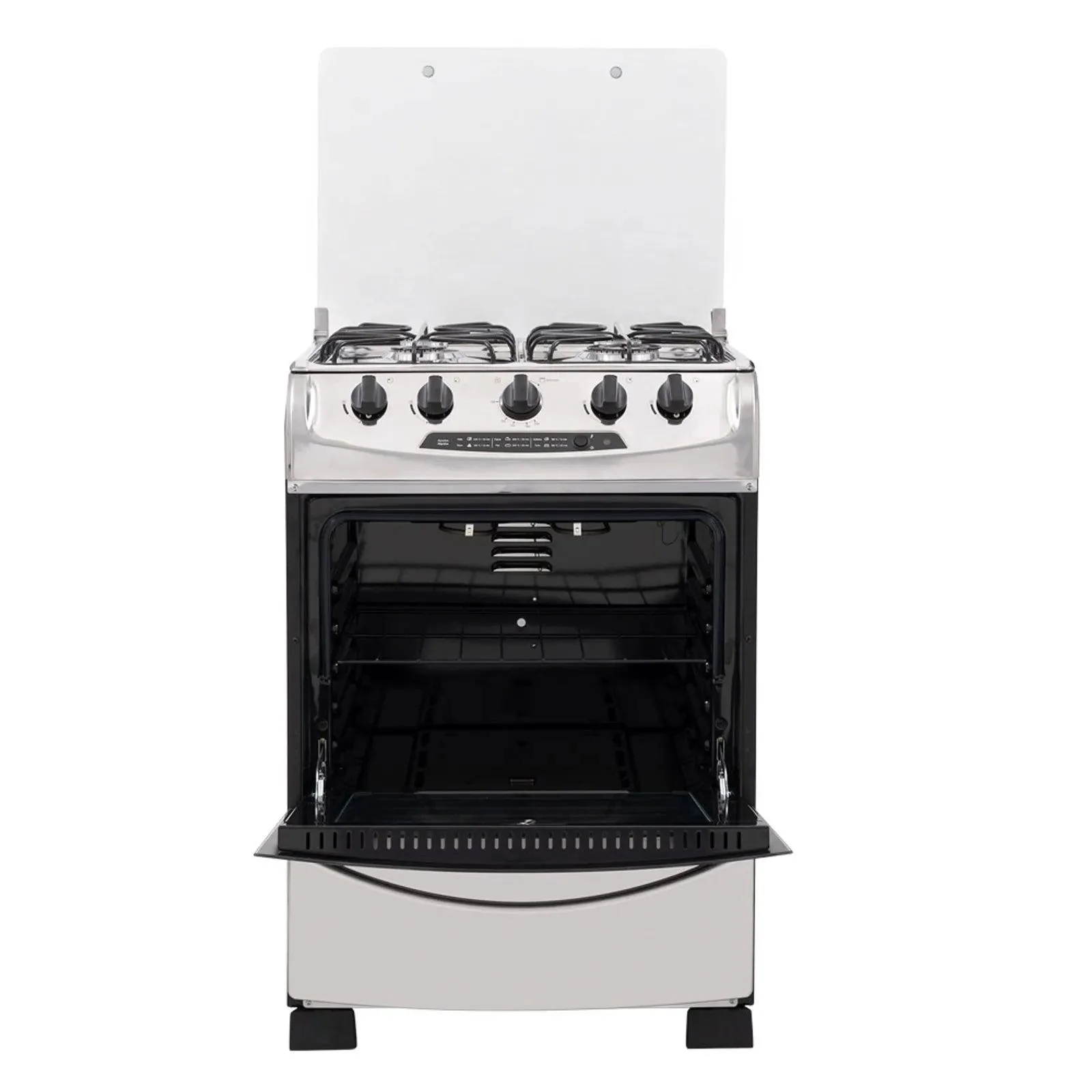 Estufa Orégano Haceb 60 cms negra-inox gas propano - Imagen 3
