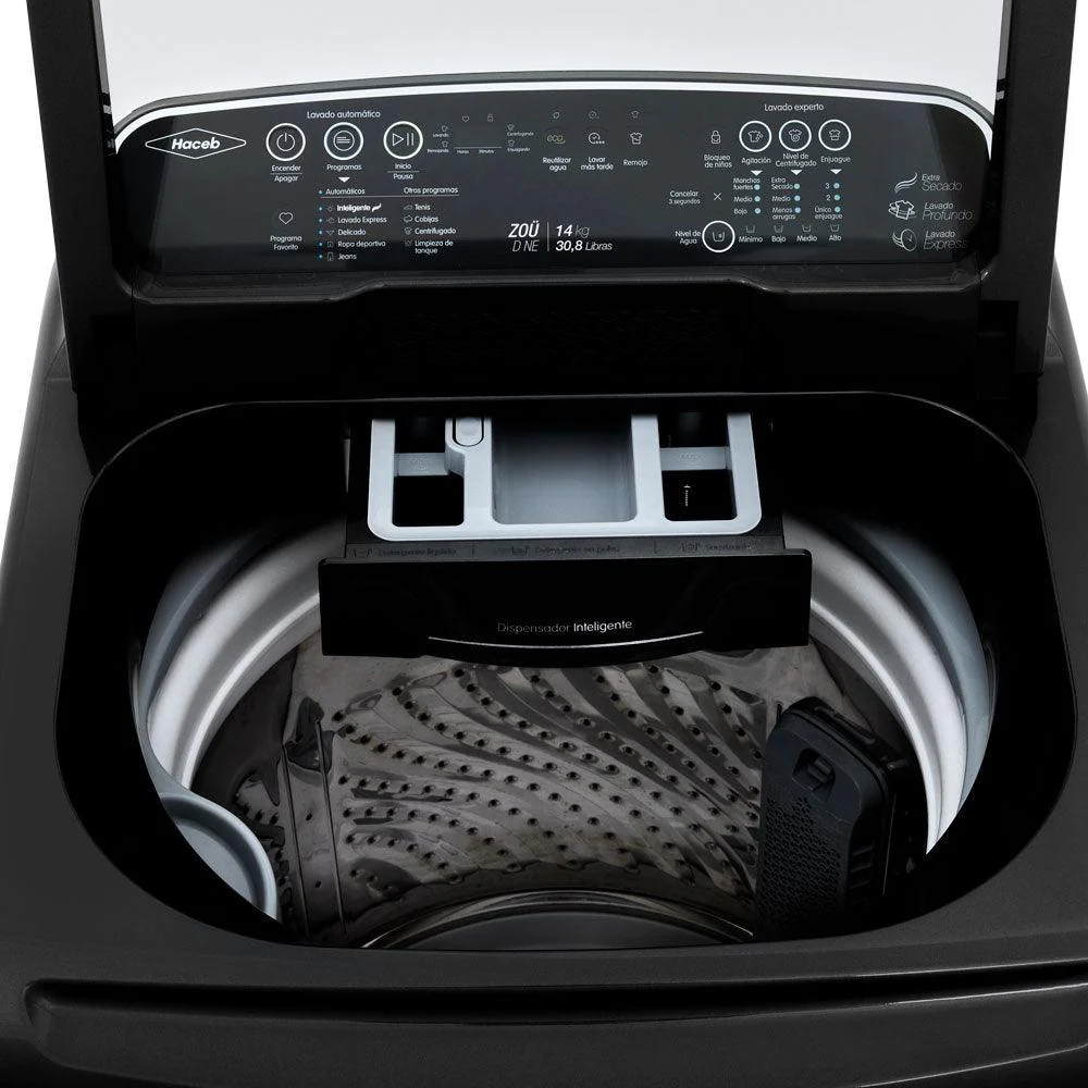 Lavadora ZOÜ 14 Kilogramos Haceb digital Onix - Imagen 7