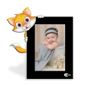 Portarretrato Kids-AN10 (22,5cm x 21cm) Color Negro