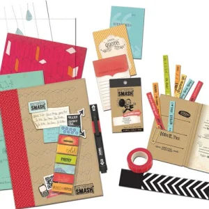 Smash Red Folio Bundle  / Kit de Cuaderno Rojo y Accesorios