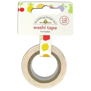 Washi Tape Fruit Basket / Cinta Adhesiva Frutas