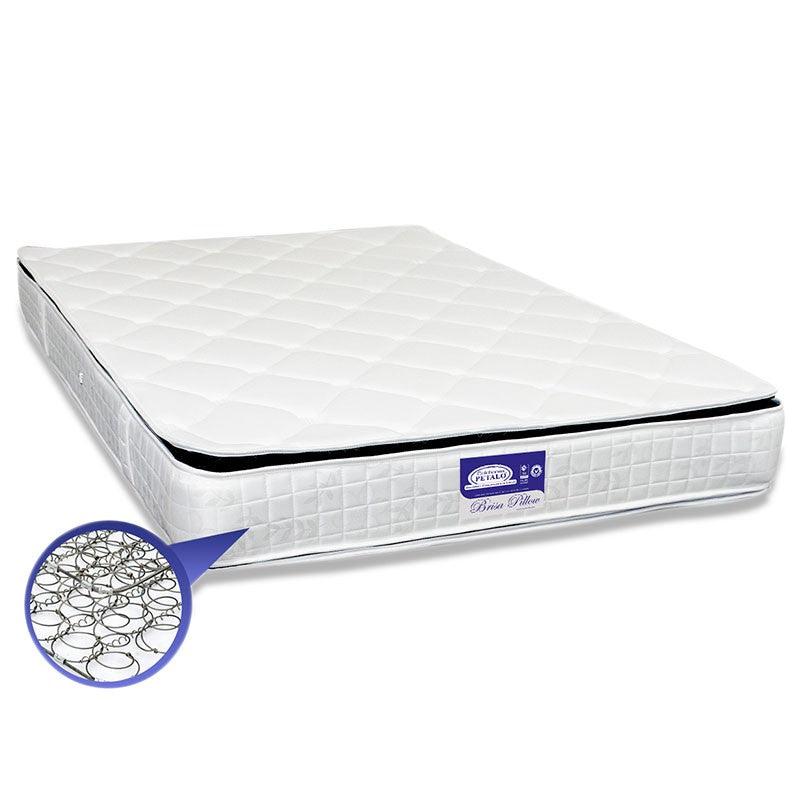 Combo Colchón Brisa Pillow 100 X 190 + base Cama + Protector + 1 Almohada - Imagen 3