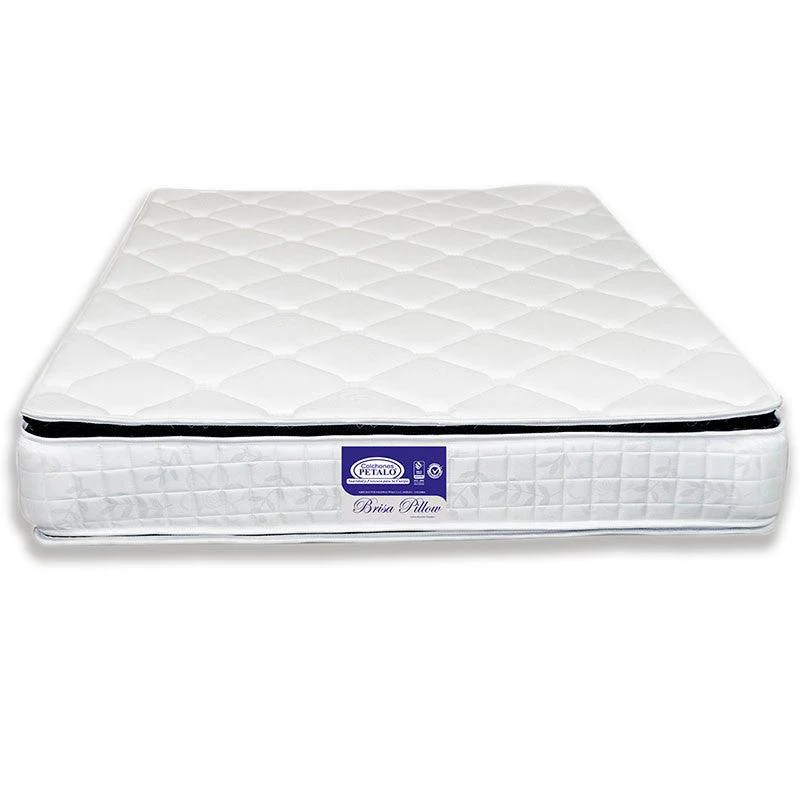 Combo Colchón Brisa Pillow 100 X 190 + base Cama + Protector + 1 Almohada - Imagen 4