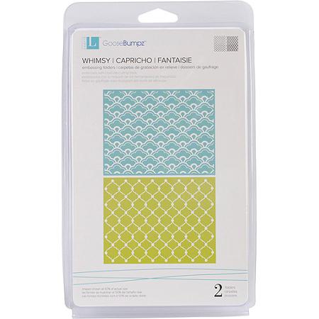 2 Whimsy Embossing Folders / Folders de Grabado Caprichos (2 piezas) - Imagen 2