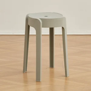 Butaco Apilable Maison, Color Gris Oscuro, Diseño Moderno