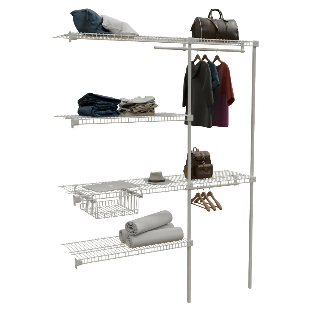 Mueble esparta plastificado blanco