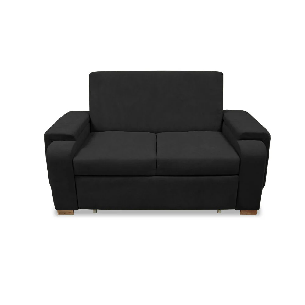 Sofacama Hartmann Multifuncional Carrito Reclinable Negro - Imagen 3