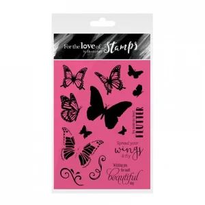Stamps Spread your Wings / Sellos de Mariposas