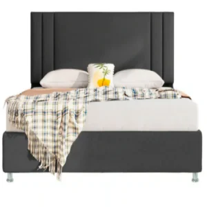 Cabecero Semidoble 120x60 Milan Dark Grey Tela