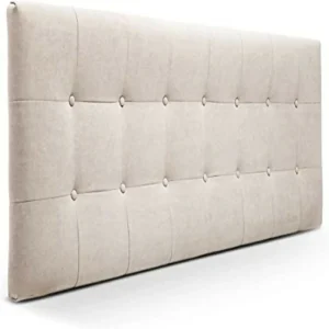 Cabecero Doble 140x60 Cuadros Grandes Sand Tela