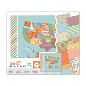 Jet Set Album Kit / Album para Viajes