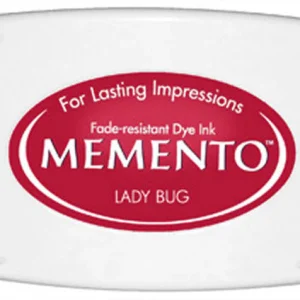Lady Bug Memento / Cojín de Tinta para Sellos Rojo Mexicano