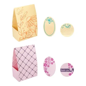 Fuse Large Design Plate Expansion Pack 2-Pkg Favor Wrap / Paquete de Expansión Cajitas Triangulares 2 pz