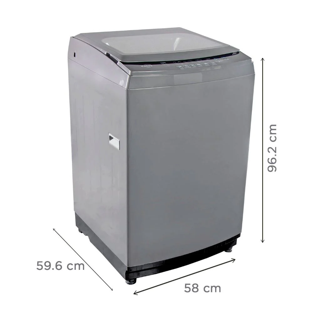 Lavadora Kalley Carga Superior 14 Kilos K-Ld14Ge, Color Gris - Imagen 2