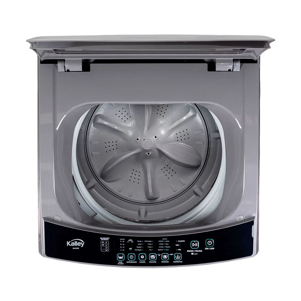 Lavadora Kalley Carga Superior 16 Kilos K-Ld16Ge, Color Gris - Imagen 4