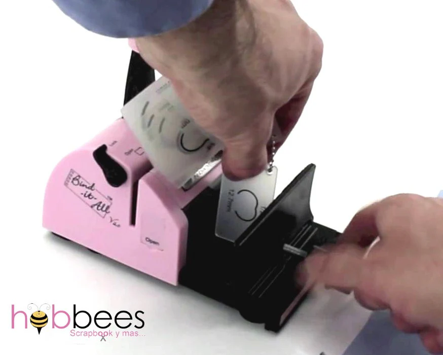 Zutter Bind-it-all V 2.0 / Engargoladora Portátil color Rosa - Imagen 3