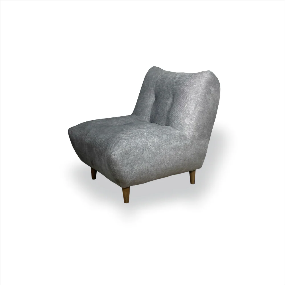 Poltrona Milán Gris - Imagen 2