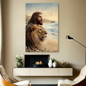 Lienzo La Fortaleza y Unión Espiritual 93x60Cm