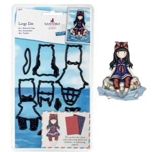 Gorjuss Postal Little Fishes Dies / Suajes de Corte Gorjuss Pescadora