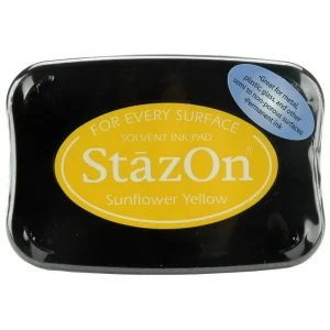 StazOn Sunflower Yellow / Tinta Solvente Amarillo Girasol