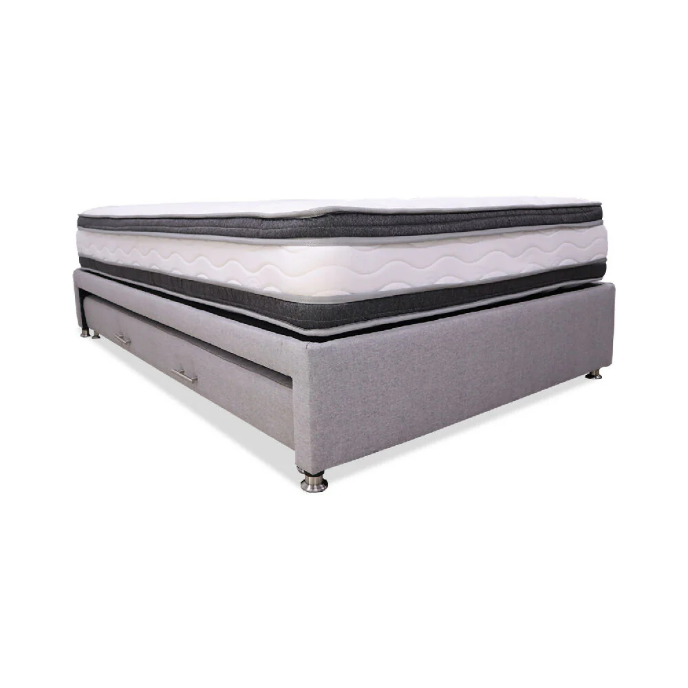 Combo Cama Tarima Nido + Colchón Blaser doble pillow 120 Semidoble - Imagen 3