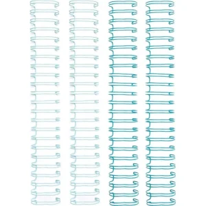 Cinch Wires Blue 1" / 4 Arillos Azules