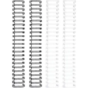 Cinch Wires White & Black 1" / Arillos Blancos y Negros