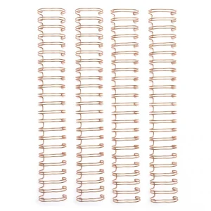 Cinch Wires Rose Gold 1" / 4 Arillos Oro Rosado