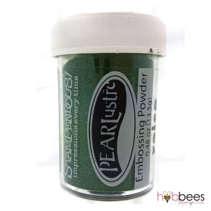 Pearlustre Emerald Opaque Embossing Powder / Polvo de Realce Verde Perlado Opaco