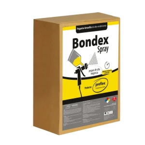 Pegante bondex k spray 4.5 galón