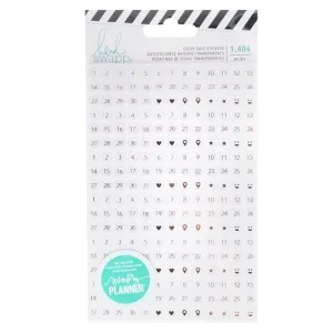 Heidi Swapp Stickers Transparent Numbers / Estampas de Numeros Transparentes