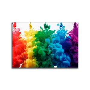 Cuadro Decorativo Colores Humo XL 120X80 cm - Impresion en Tela