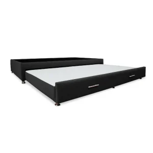 Cama Tarima Nido Comfort 140 Doble Negro