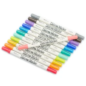 Tim Holtz Distress Markers 12 Pack / Marcadores de Agua Paquete de 12 Pz.