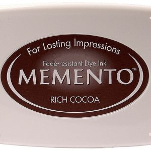 Rich Cocoa Memento / Cojín de Tinta para Sellos Chocolate
