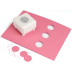 All Over the Page Rose Window / Perforadora Ventana de Rosa