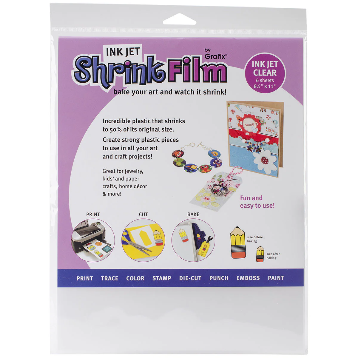 Ink Jet Shrink Film / Películas Encogibles para Impresora