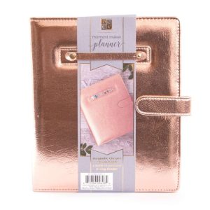 Moment Maker Planner System Binder Rose Gold / Agenda de Diario color Rosa Oro